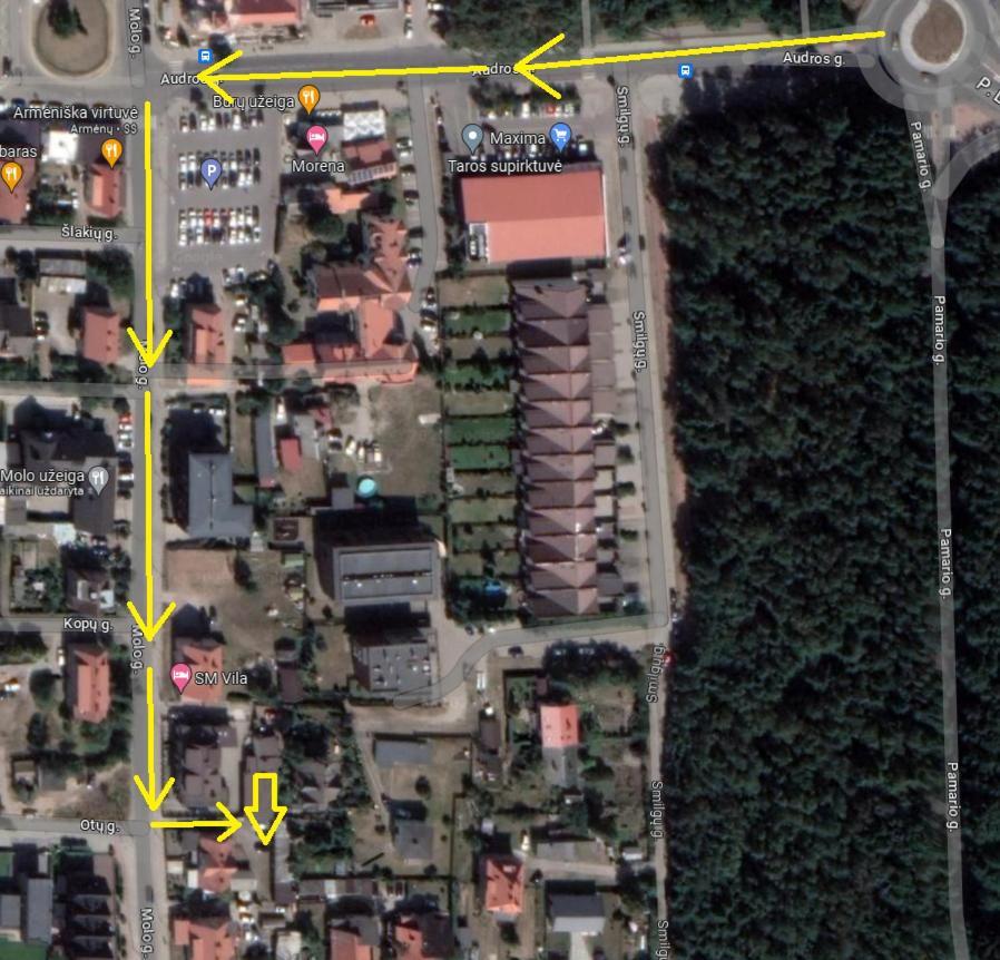 Appartamento Prie Juros Klaipėda Esterno foto