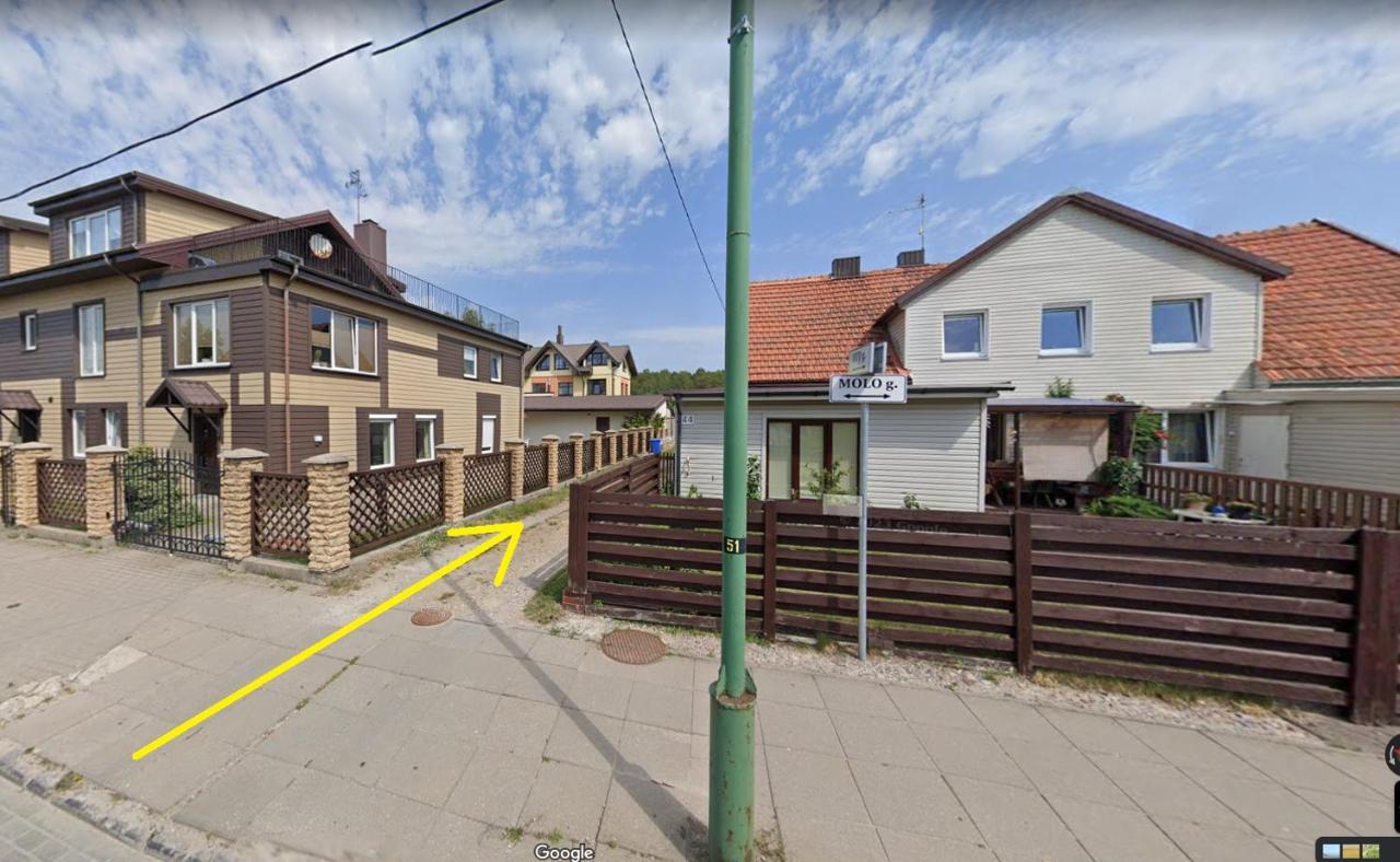Appartamento Prie Juros Klaipėda Esterno foto